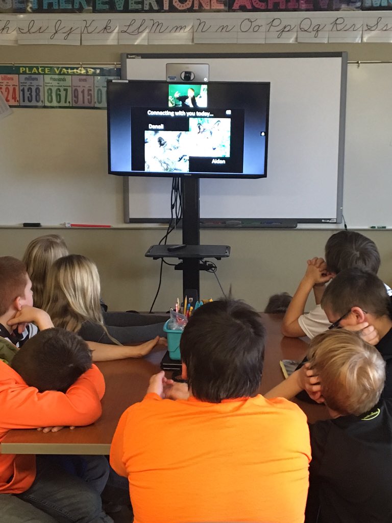 LWajer's tweet photo. Reader's Theater this am &amp; a virtual field trip with the Int Wolf Center this on! #pasarrows #5thgraderules https://t.co/my1VFKBtct