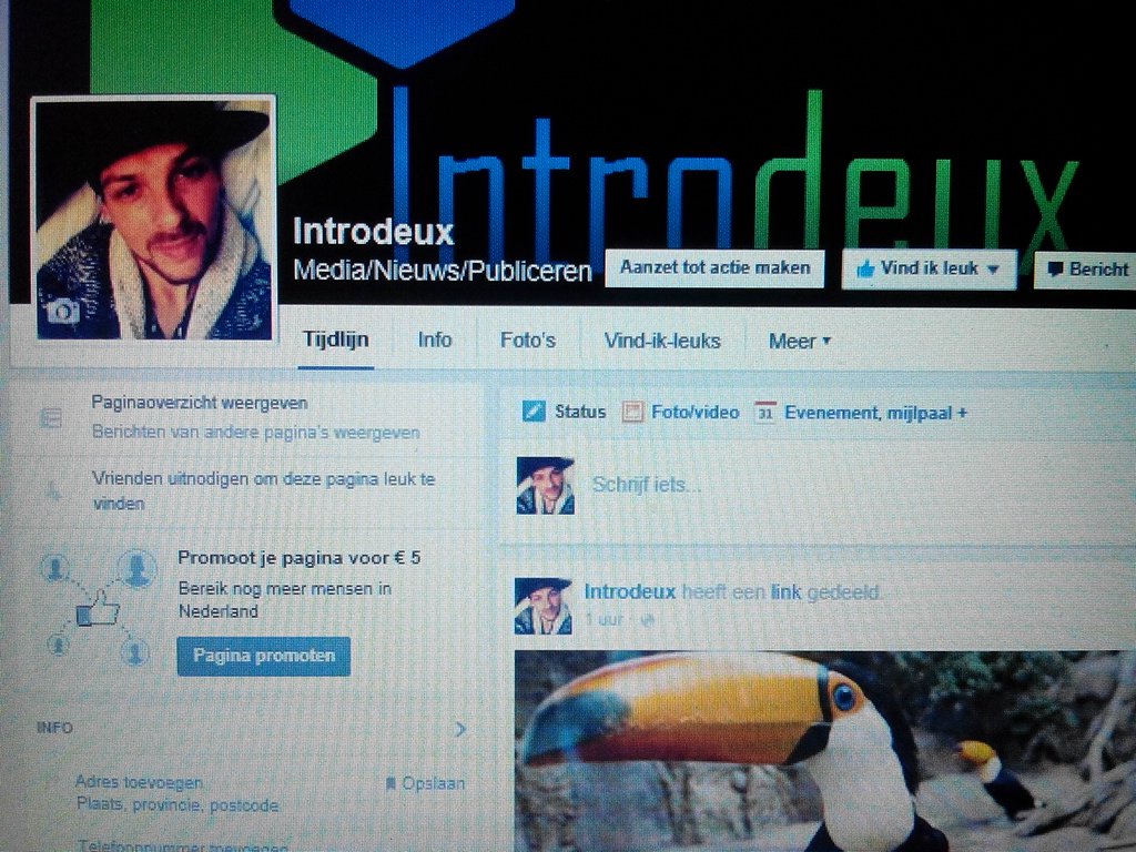 Like deze pagina facebook.com/introdeux en maak kans op een gratis advertentie elke week !