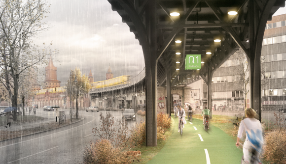 beamella's tweet photo. Excelente proyecto! L5 en Stgo con potencial para alcanzar mismo estándar en viaducto https://t.co/Eg1gmoZLST @purb https://t.co/gWm1ZEgmR6