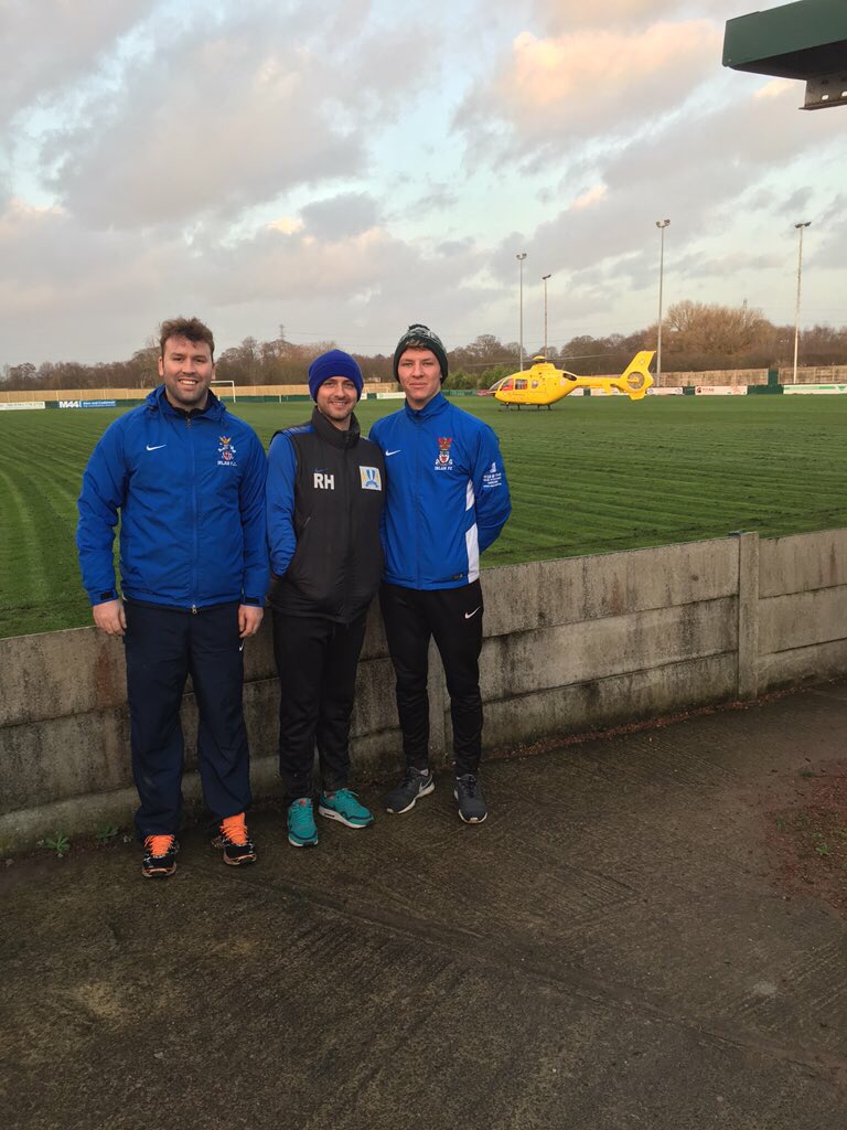 playerscoaching's tweet image. Look what turned up 2day at @playerscoaching 1st day of Camp @Mattjmw  @Jaldred97 @IrlamFC