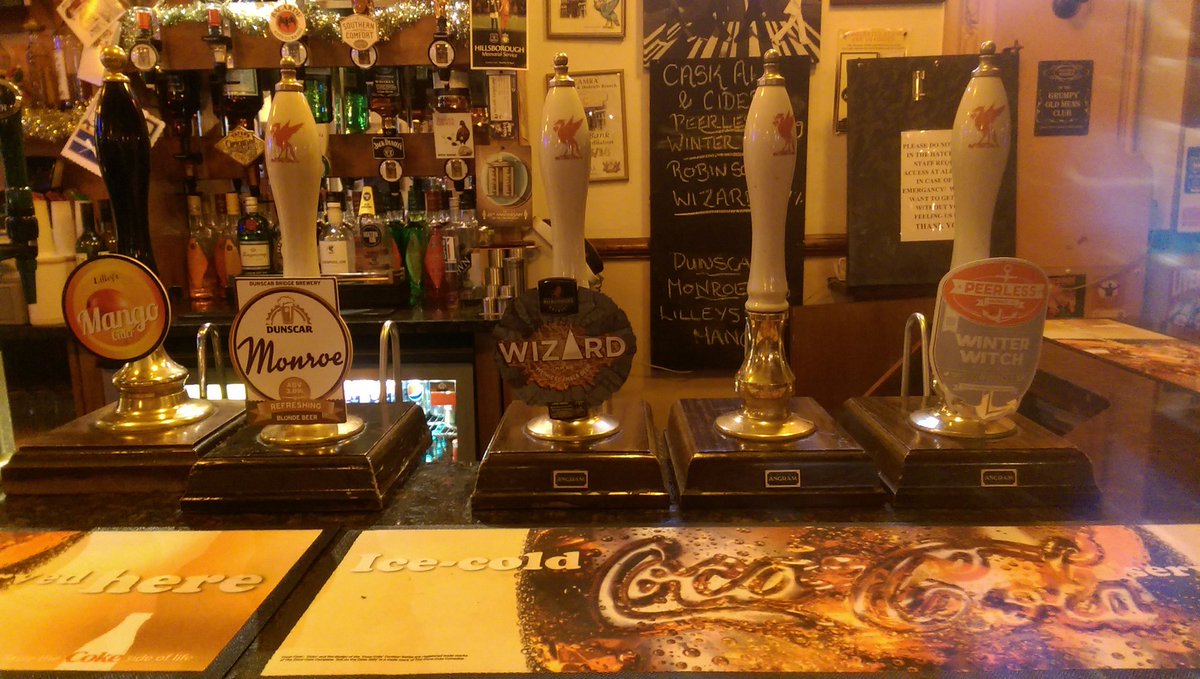 OldBank1's tweet photo. Tonight's lovely beer&amp;cider @OldBank1 @DunscarBridge @lilleyscider @robbiesbrewery @PeerlessSteve https://t.co/OPoyg620Wh