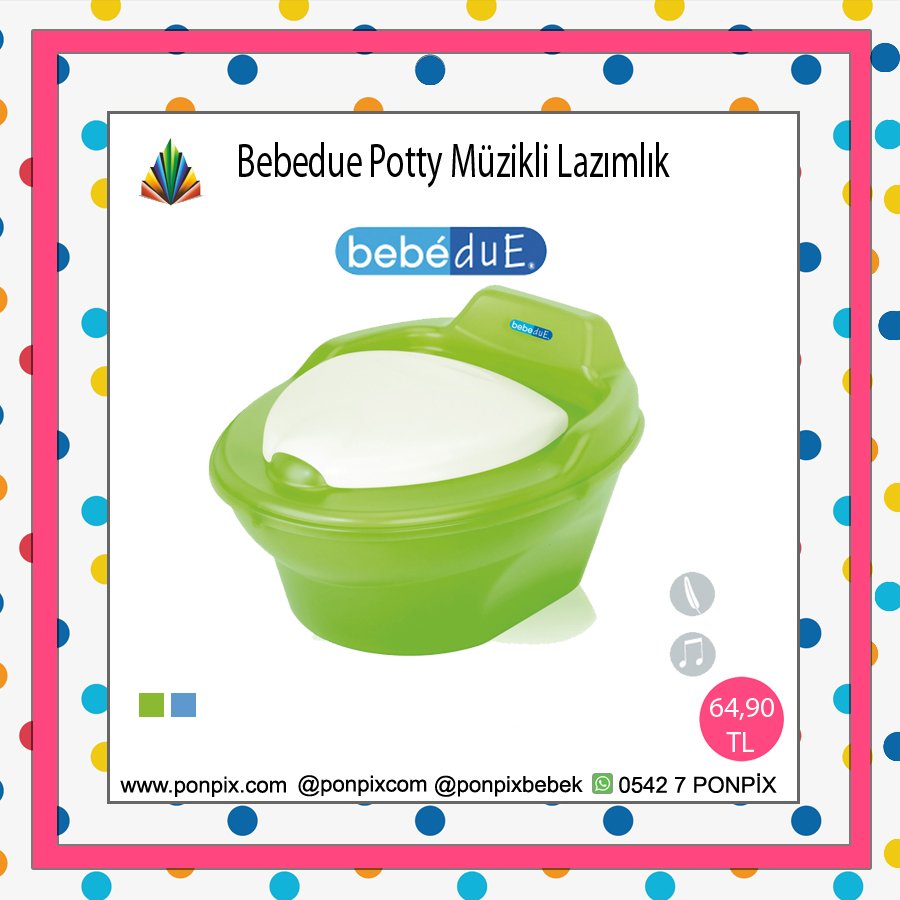 Ponpixcom's tweet photo. Bebedue Potty Müzikli Lazımlık Yeşil 
#Pazartesi #bjk https://t.co/RaMEp8cDQl https://t.co/cqLbrCPAGY