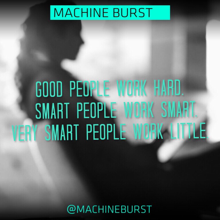 MachineBurst's tweet image. How Hard is too Smart?