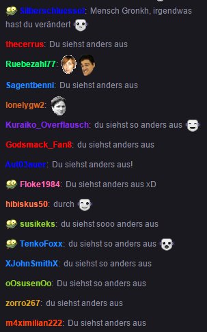 funkekubus's tweet image. Ich liebe euch so sehr xDDDD #ChatLoben #GronkhTV #GronkhPacktAus