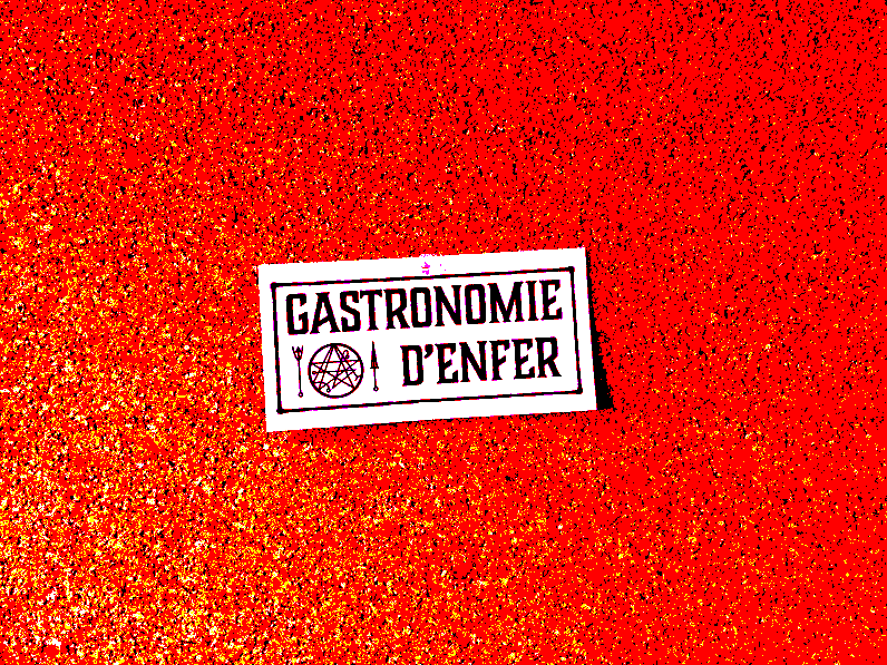 Oh snap: <a href="/dininghell/">Gastronomie D'Enfer</a> has graced us subhumans once more. cf.8it.me/1PgHiNA