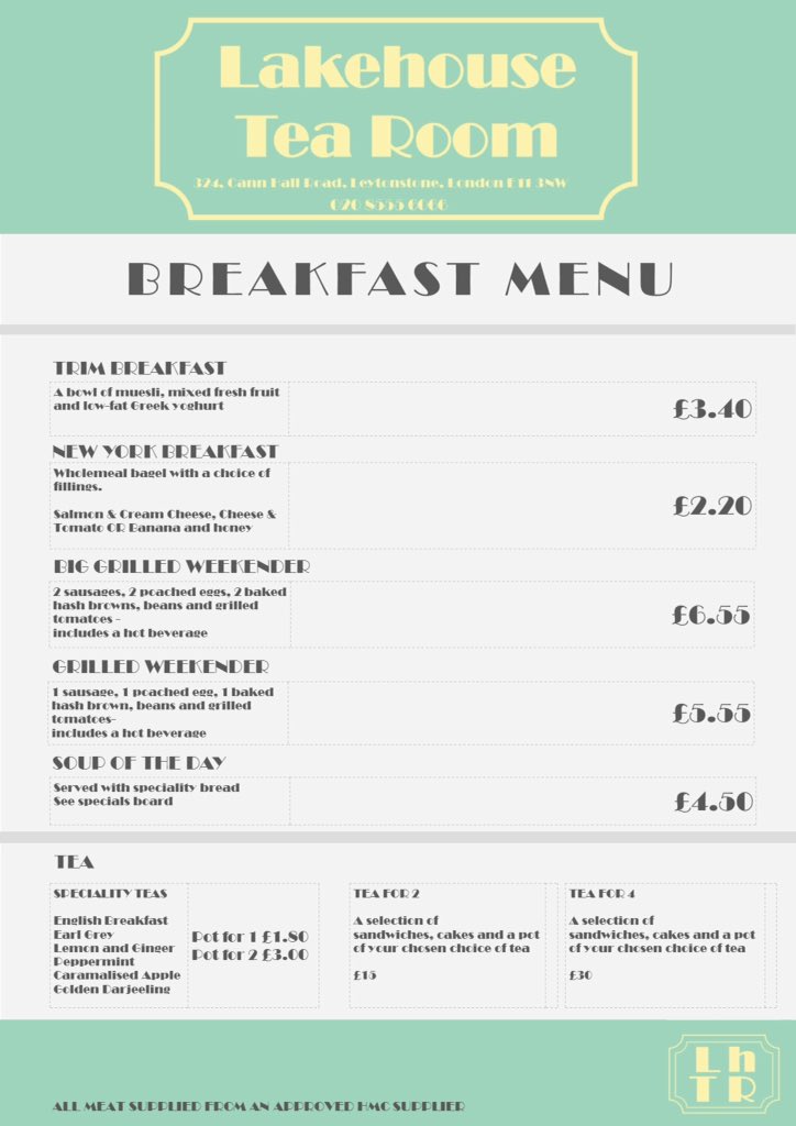 Cafe in the Park E11 tweet media