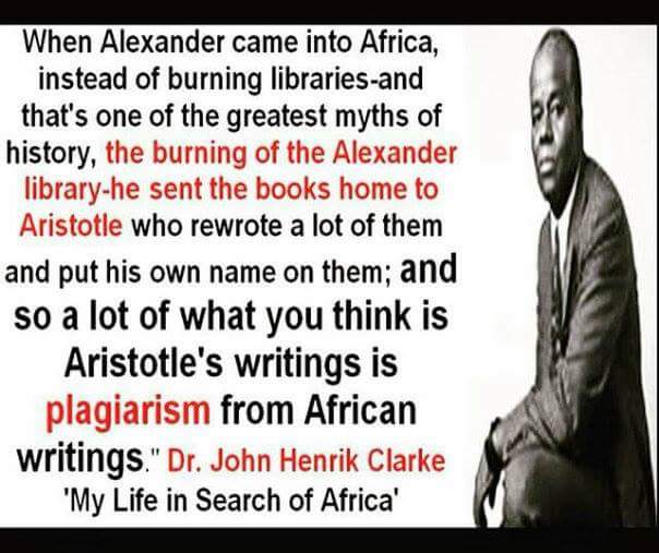 BlackHistoryStudies on Twitter: ""African History is the missing pages of world history." - Dr John Henrik Clarke https://t.co/whyBp8D1Z9" / Twitter