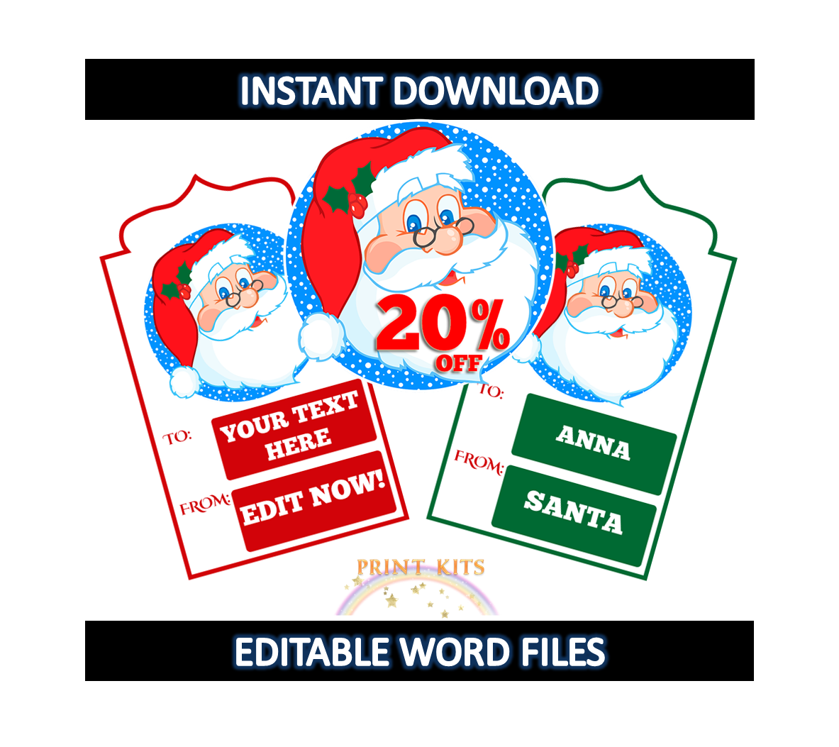Printkits's tweet photo. Christmas Gift Tags by #Printkits https://t.co/SM56gHVKjI #christmastags
#christmastweek #gifttags #santa #etsy https://t.co/mvMpQEyeDx