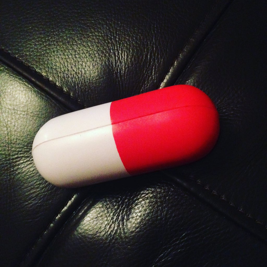 monavonchrome's tweet photo. you get given a 'stress ball' shaped like a pill and all you can think is"new packer sorted then" #dragkingproblems https://t.co/Yjhr6ZFKYl