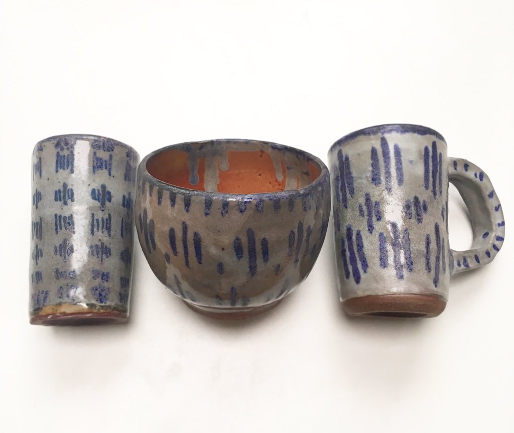 HannahMDancing's tweet photo. Rain Series https://t.co/9yGxhvYOja #hannahdancing #ceramics https://t.co/RT1gT42NOg