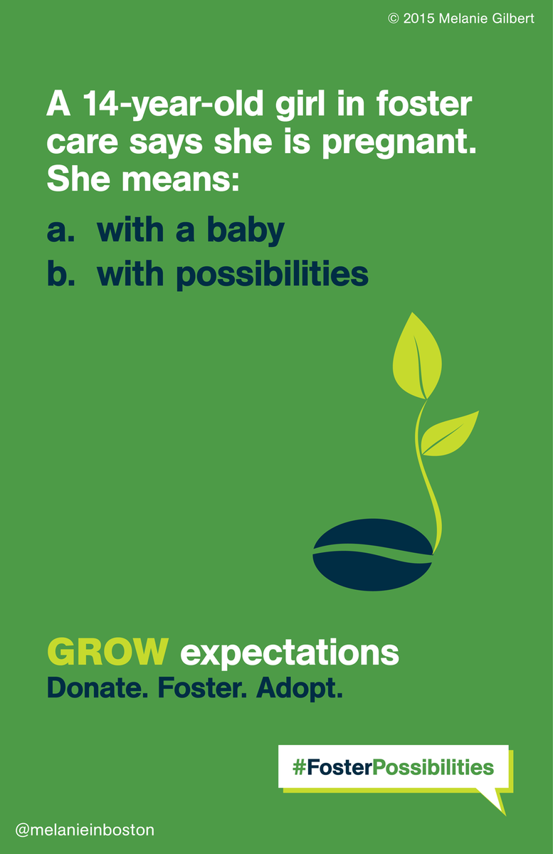 melanieinboston's tweet photo. She's pregnant . . .
When we see the child - not the stereotype - we #FosterPossibilities. https://t.co/1G7DPf43C2 https://t.co/F4HnJI7Fjo