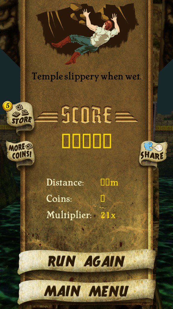 Halim084745821's tweet photo. I got ۱٬۴۲۸ points while escaping from demon monkeys. Beat that! https://t.co/p96ueU1suW #TempleRun m https://t.co/fQX38kS5zf