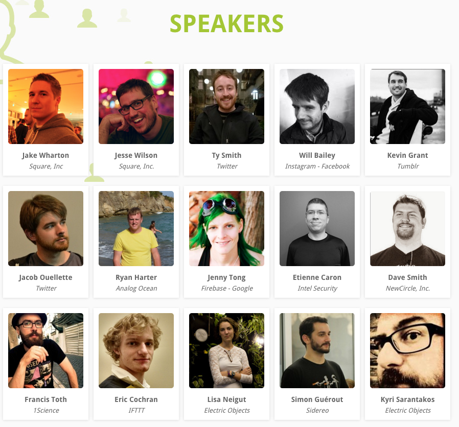 DroidconMTL's tweet photo. In 2015 we had amazing Speakers. We won't let 2016 be any different. Get your tickets now!! https://t.co/wKqvlFDi2S https://t.co/Diw3WHmLcU