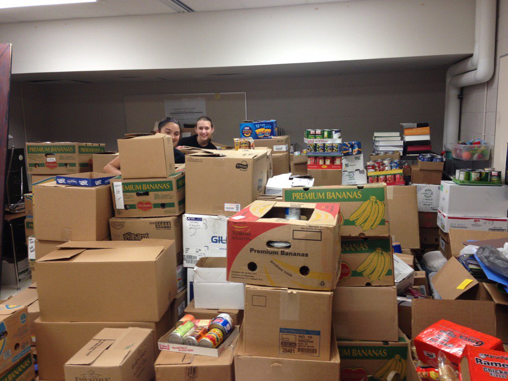 CHeights rocked the food drive. #greatheights