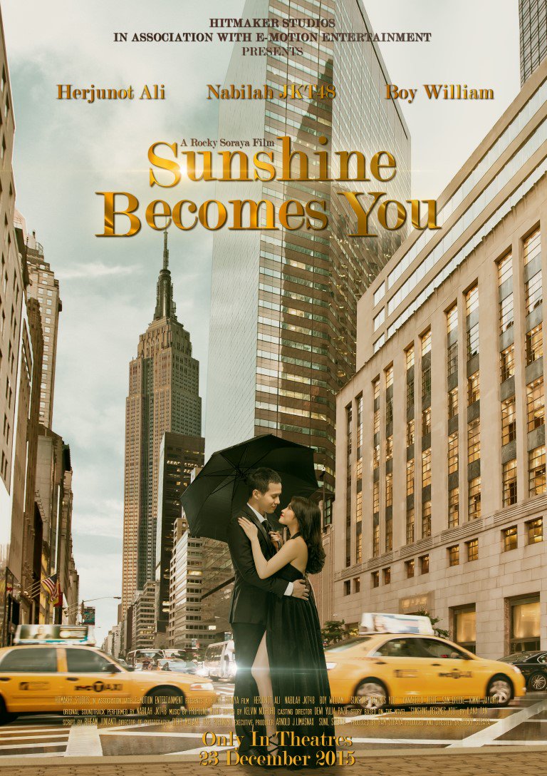 cinema21's tweet photo. SUNSHINE BECOMES YOU di bintangi @Herjuno7Ali &amp; @nabilahJKT48 tayang besok di bioskop. https://t.co/8wdsmB0yl9 https://t.co/ivANPiuaZd