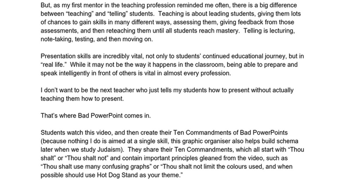 MathFlashcards's tweet photo. Bad PowerPointPost https://t.co/RXYyWFtDRY #FlashBlog #BadPowerPoint #flipclass https://t.co/1PcNzvdrX9