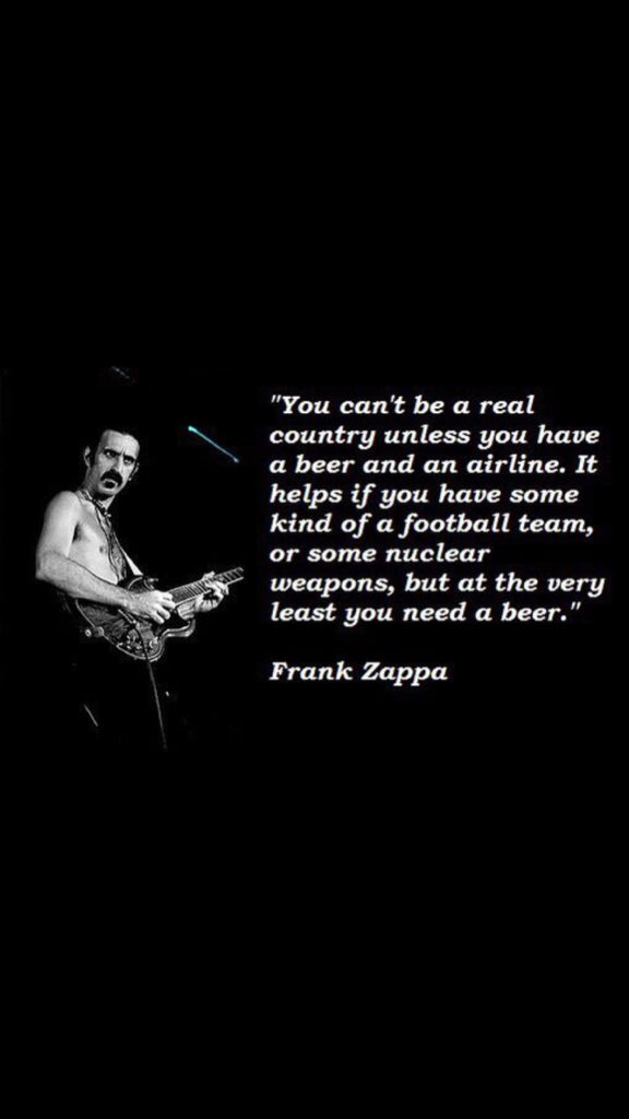 Happy Birthday to the legendary Frank Zappa. Here\s just one of his brilliant quotes. 