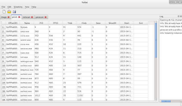 KitPloit's tweet photo. YaVol - GUI for Volatility Framework and Yara https://t.co/Nm9Gj5TCX7 #Python #Volatility #VolatilityFramework https://t.co/wnqK4ezL3A