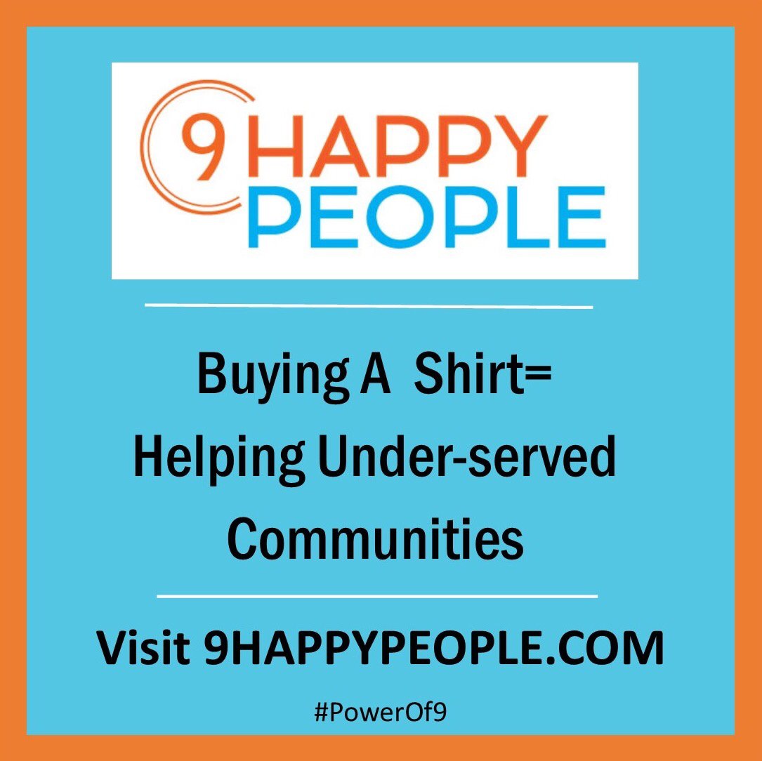 9happypeople's tweet photo. Buy a t-shirt to support underserved communities.
https://t.co/pc5ncDmmJO
#sale #socialgood #community https://t.co/yn0bk6SoEu