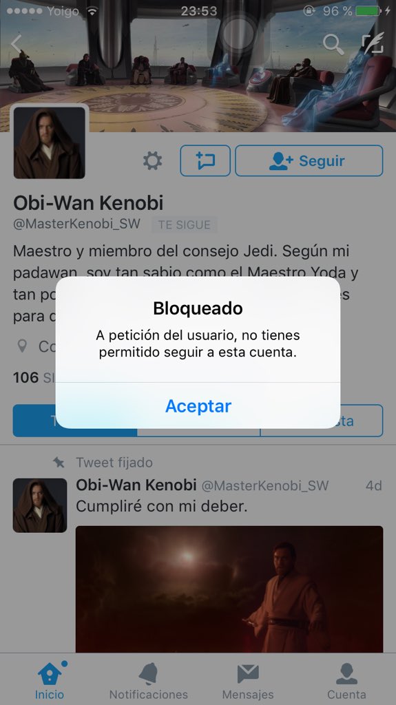 AniSkywalker_SW's tweet photo. @MasterKenobi_SW ¿Es una conspiración contra mi? https://t.co/3KI5TMq0Lx
