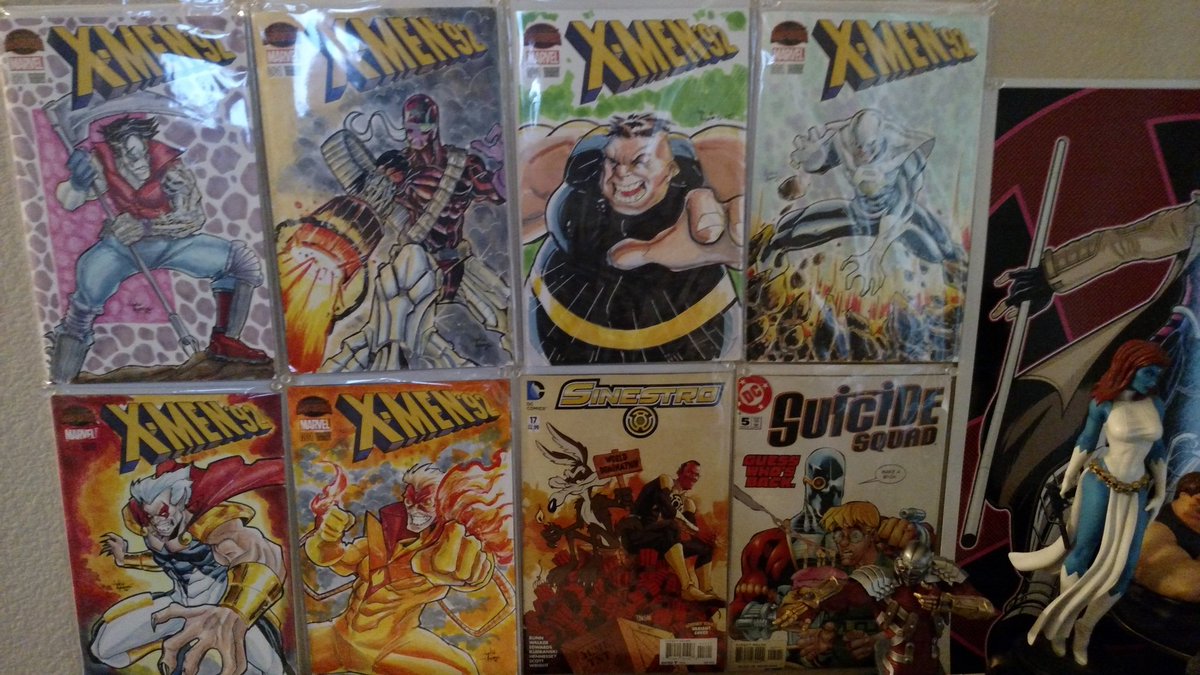 ChadAHolloway's tweet photo. Huge thanks @ayersart on X-Men villain commissions. Hey @marvel &amp; @axelalonsomarv y'all need to hire this guy ASAP! https://t.co/gidi2556FE