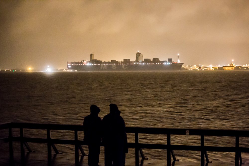 sjofartsbloggen's tweet photo. Så kom hon då till Göteborg, MSC MAYA - världens största containerfartyg! #göteborg #sjöfart @PortGot #mscmaya https://t.co/NFHjpJC3gf
