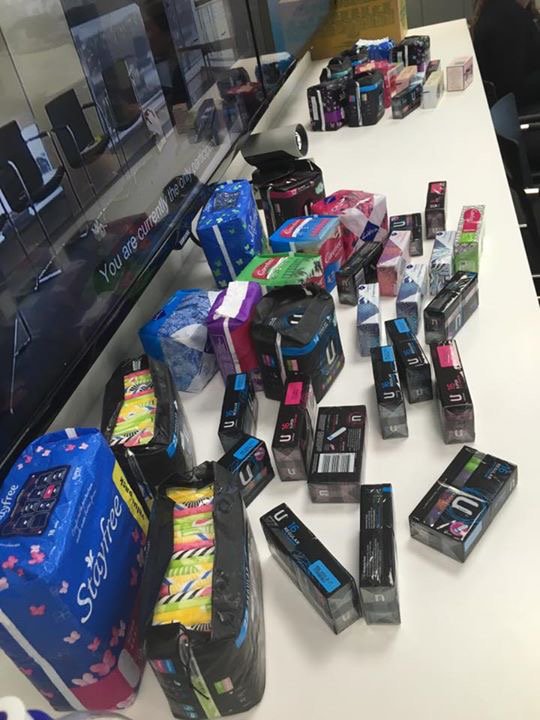 PeriodProjBris's tweet photo. Thank you so much Emma &amp; the Maurice Blackburn team for their amazing support &amp; donations. @WeFightForFair https://t.co/LosS2YH3BP