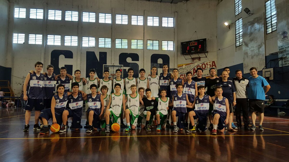 Que espectáculo dieron estos Pibes hoy U13 Sportmen y Nauti. Un verdadero ejemplo de competencia. <a href="/BasquetRosario/">BásquetRosario</a>