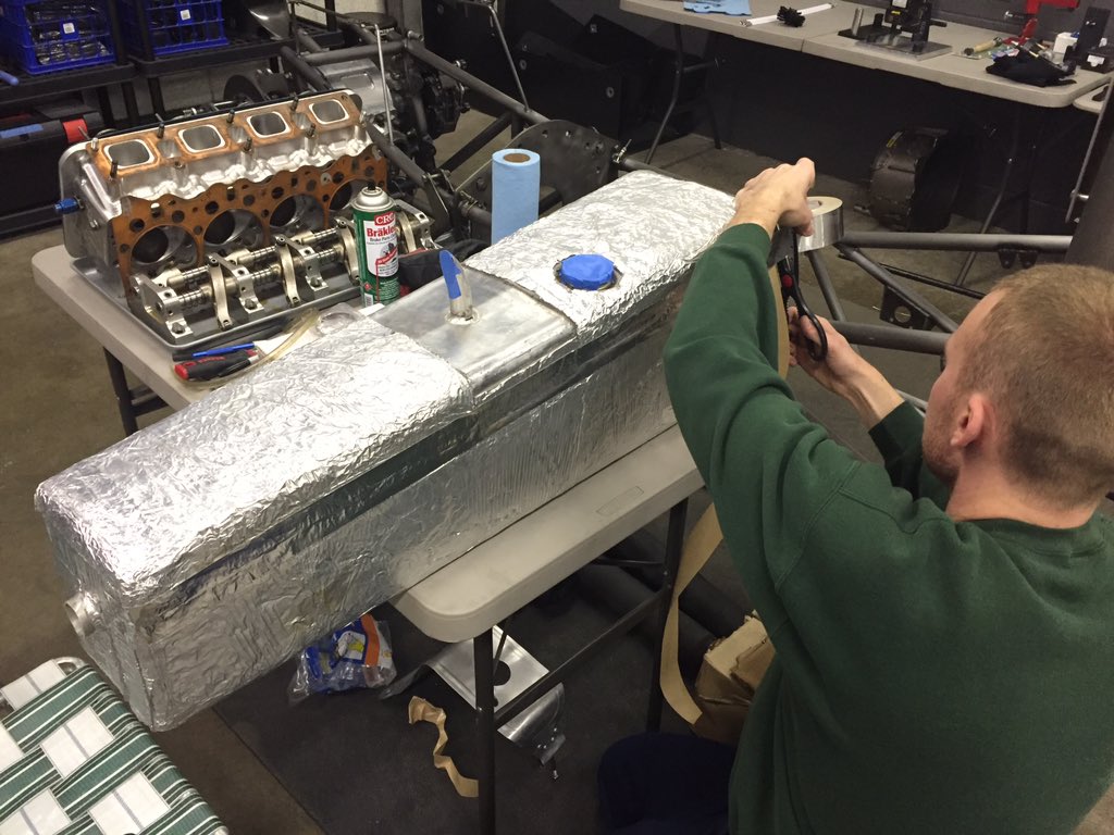 Wrapping fuel tanks > wrapping presents? #TeamChampion