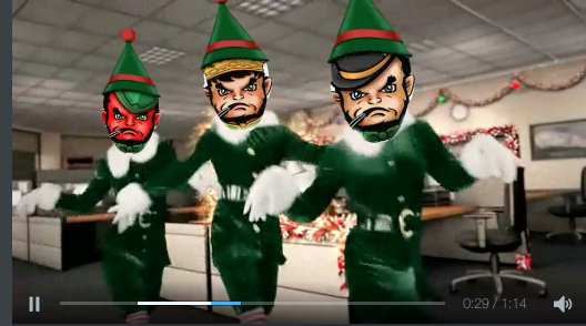 Merry Christmas, video is on our Facebook! #IrishWhiskey #FlamingLeprechaun. Elf yourself elfyourself.com