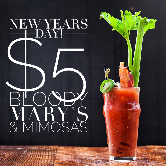 Eureka_HB's tweet photo. Come to Eureka! on New Years Day for $5 Bloody Mary's and Mimosas! https://t.co/2MZwCOQtgg