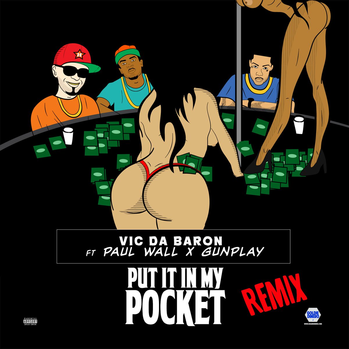 Minipepe_s's tweet photo. #DJpack @VicDaBaron x @PaulWallBaby *PUT IT IN MY POCKET* https://t.co/98hQiP6cx1 #Video &amp; #REMIX feat @GUNPLAYMMG https://t.co/nF6byA5g7L