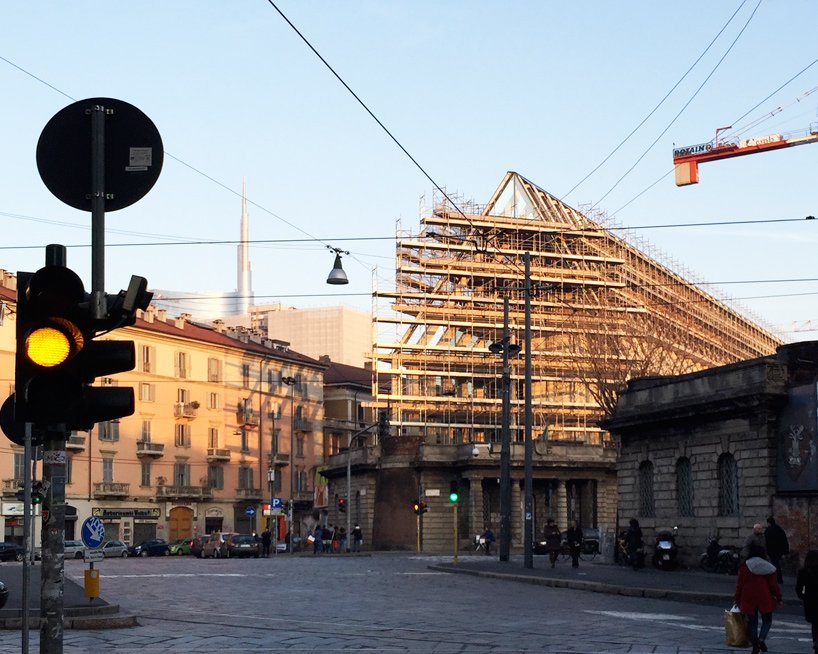 designboom's tweet photo. construction update: herzog &amp; de meuron's fondazione feltrinelli nears completion in milan https://t.co/TqIs4fs9wr https://t.co/oVvLGjwu94