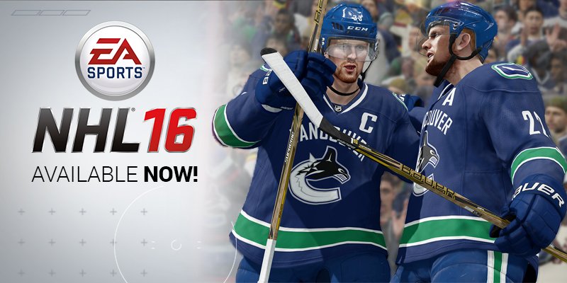 Canucks's tweet photo. Need a last-minute holiday present? We’re giving away some #NHL16 games and #Canucks HUT cards. RT to enter. https://t.co/YN4Lfn4K5A