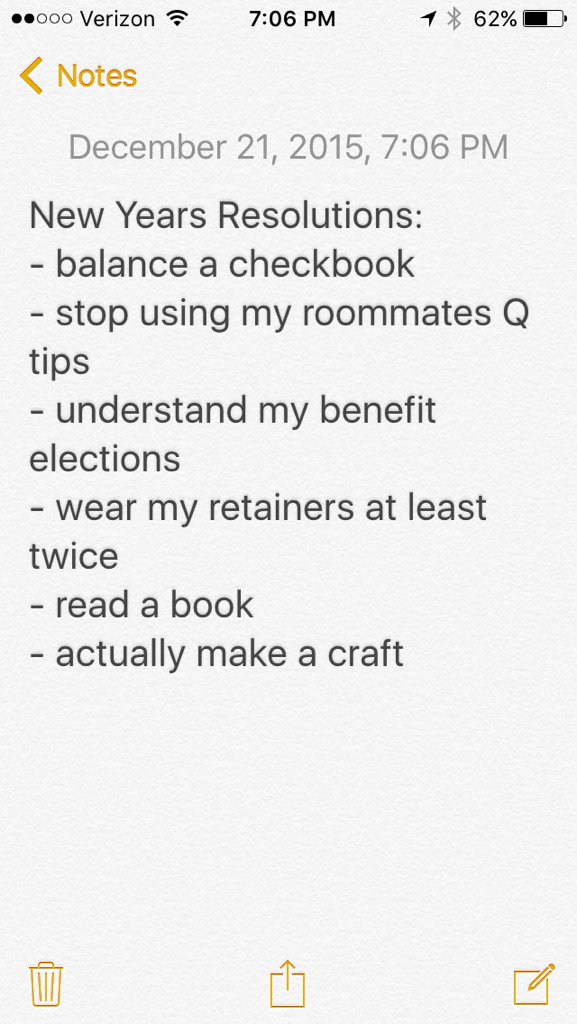 SanFranSarah's tweet image. Big things to come in 2016 #imaworkinprogress