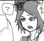 – ''.. Why are you even in detention?

.. Not that I'm interested.''