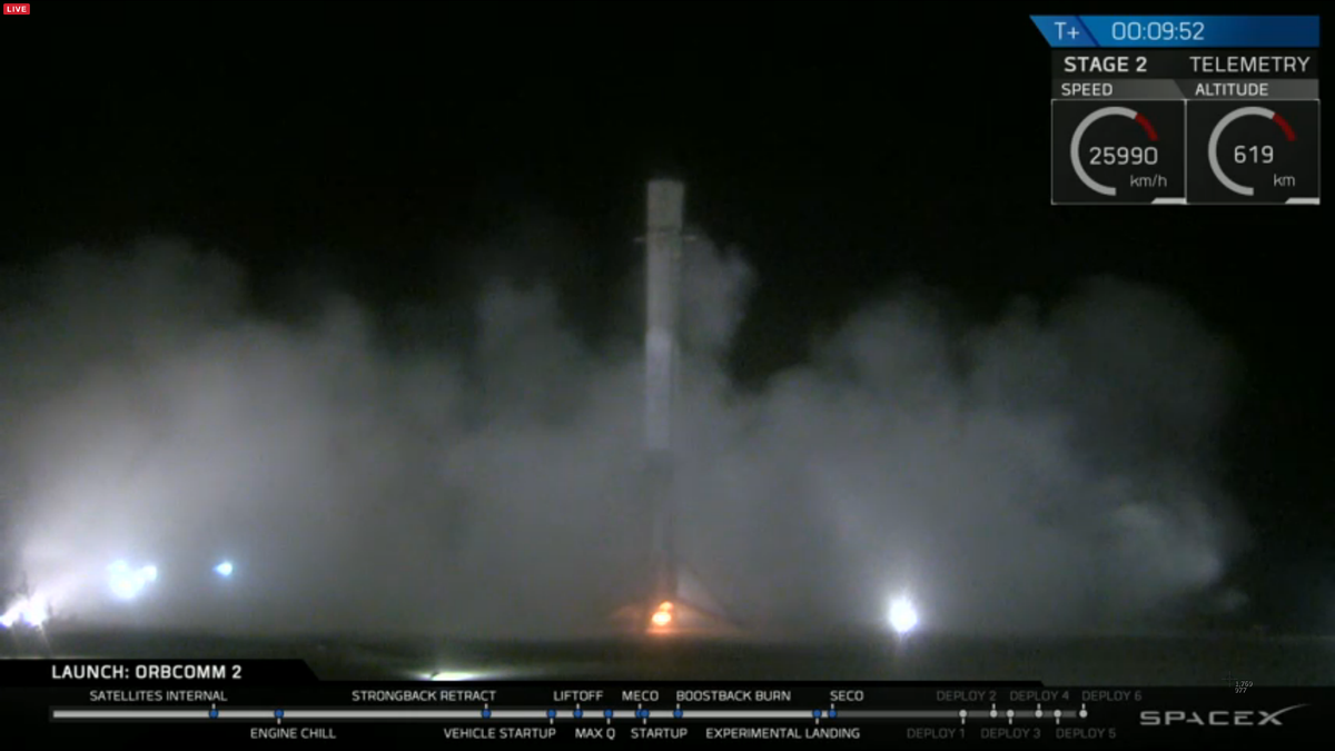 SpaceNews_Inc's tweet photo. .@SpaceX sticks the landing. https://t.co/Q8BDb9ML4k