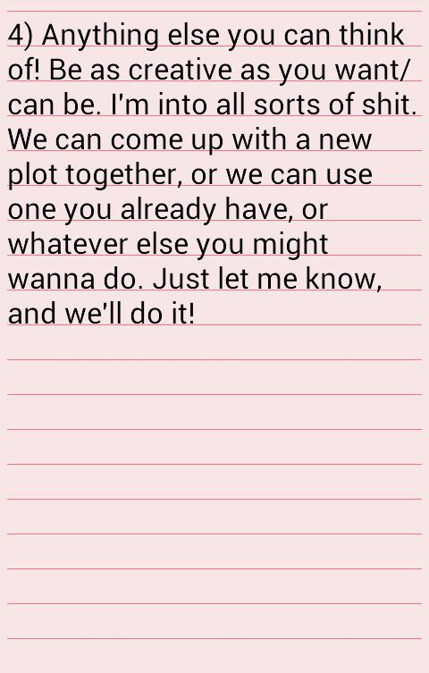 RevengeGeeWay's tweet image. Bit of a description, along with a few plot ideas!