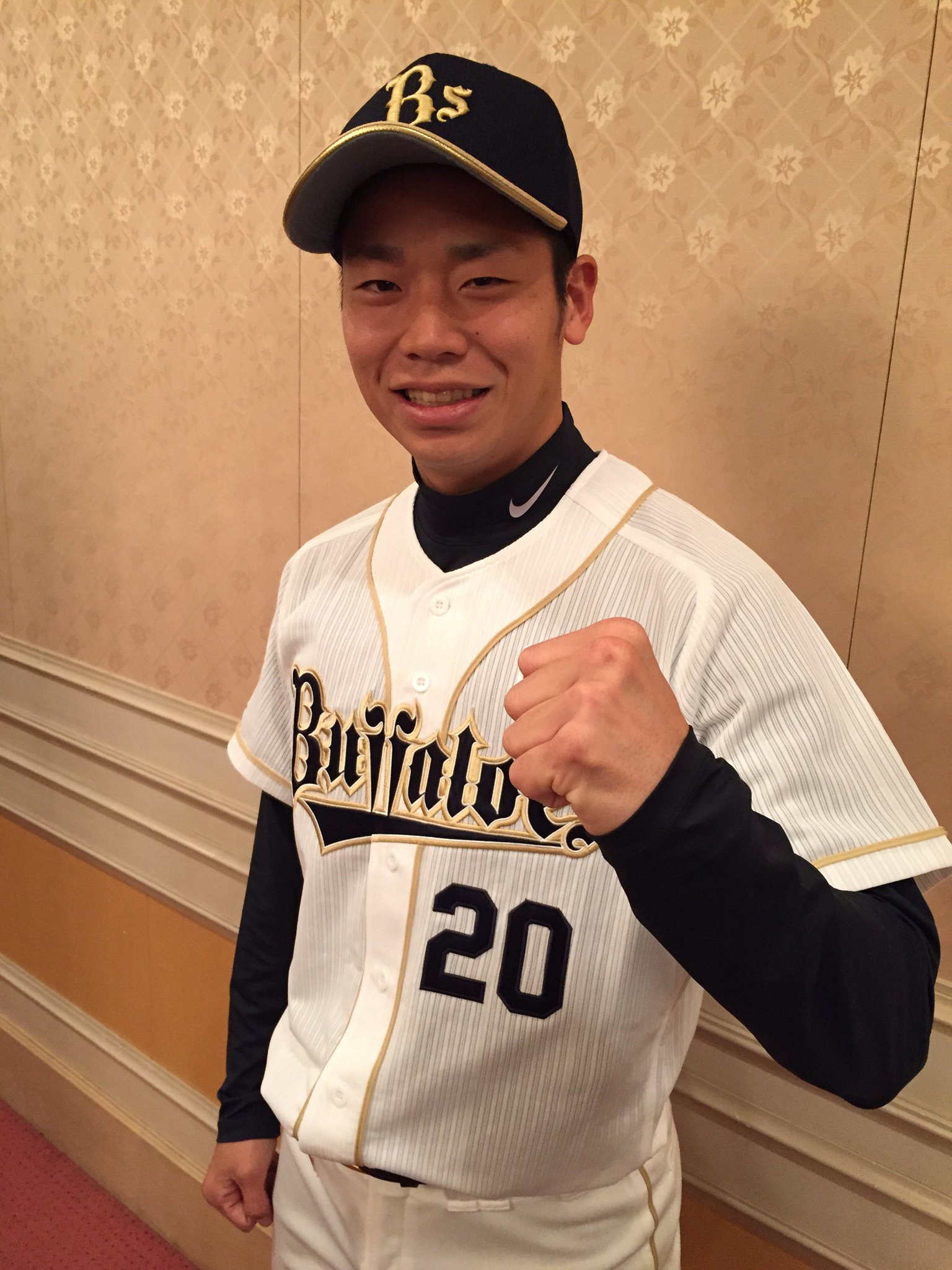 オリックス・バファローズ 近藤大亮 サイン ユニフォーム オリックス・バファローズ ユニフォーム 近藤大亮 Lサイズ