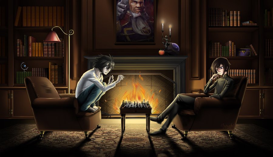 Enii_Changeling's tweet photo. who do u think would win? /)*0*(\
#lelouch #llawliet #deathnote #codegeass #EXTREMECHESS
(that last 1 was a joke XD) https://t.co/zpIVqpioUh