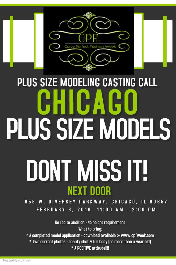 cpfweek's tweet photo. #CurvyPerfect #cpfweek #PlusSizeFashion #PlusSize #CurvyGirls #Bigandbeautiful #PlusIsEqual #FashionWeek #Chicago https://t.co/74Ssh8VPfr