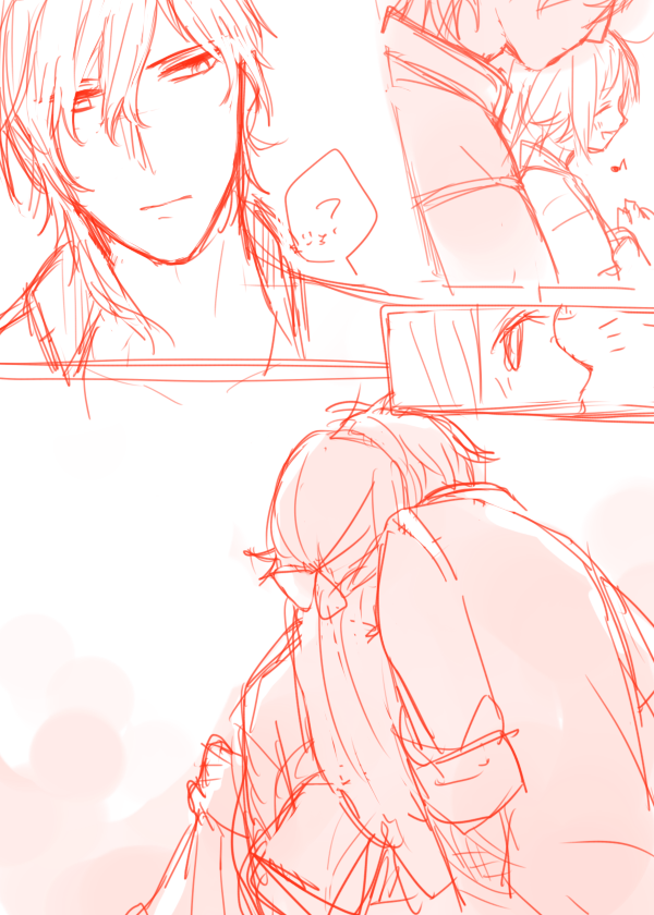 @tkhime_TL 落書き( ˘ω˘ ) 