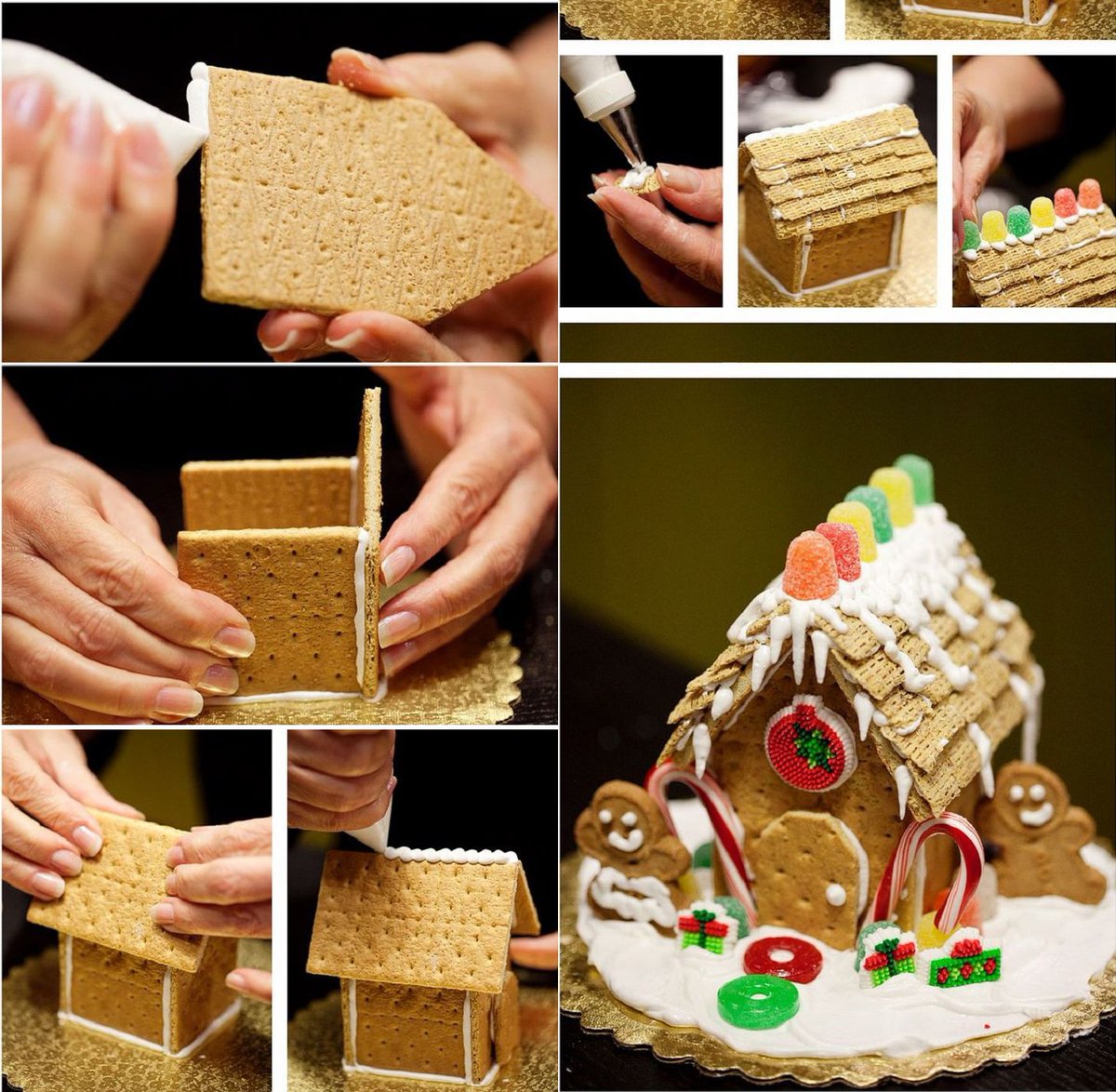 KreasiBogasari's tweet image. Ramaikan Natal dengan rumah-rumahan dari kue jahe. Ajak Si Kecil untuk ikut berkreasi yuk! :) #Bogatutorial
