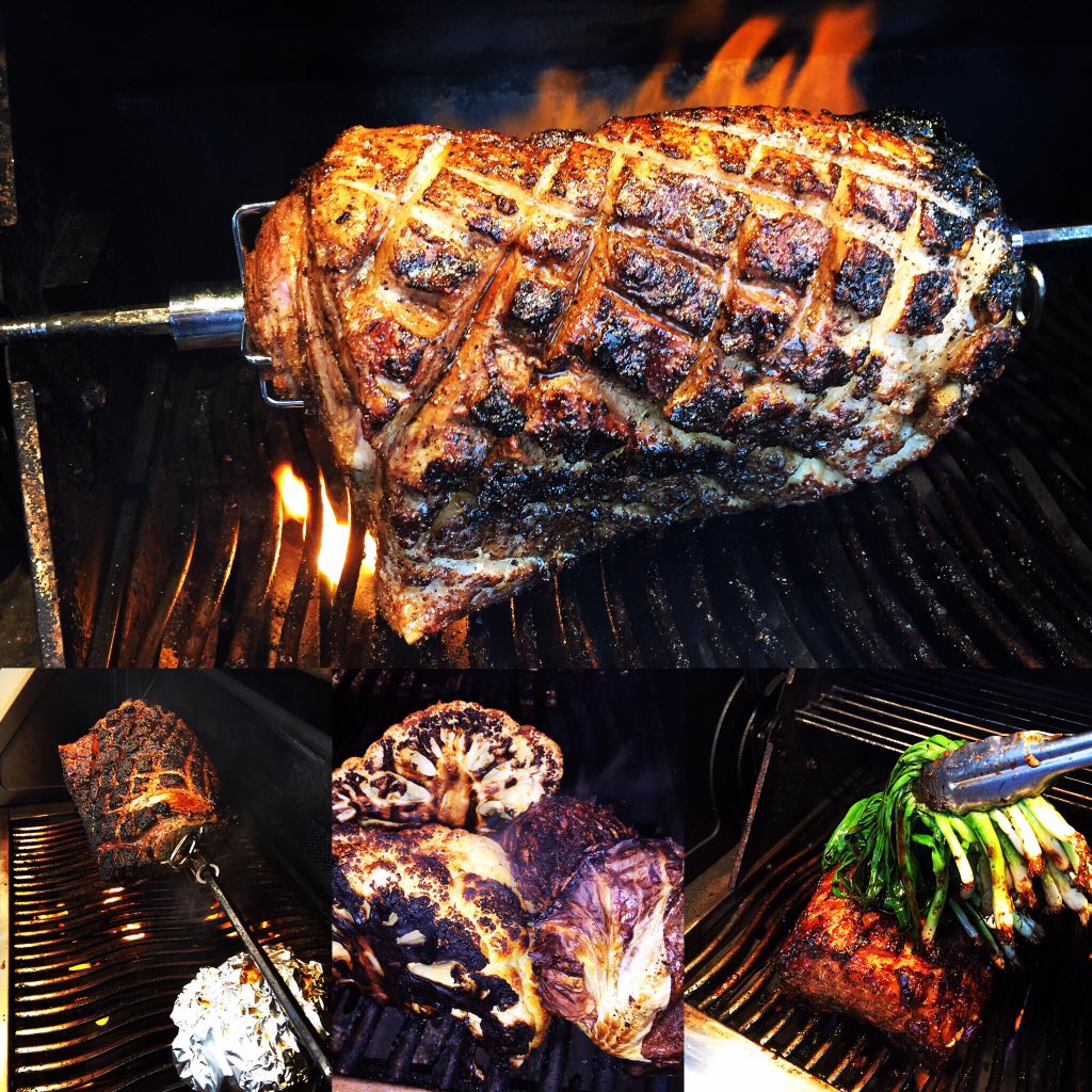 Chefeli1's tweet image. Last BBQ before Xmas. #mio #localhogstastebetter #charredveg