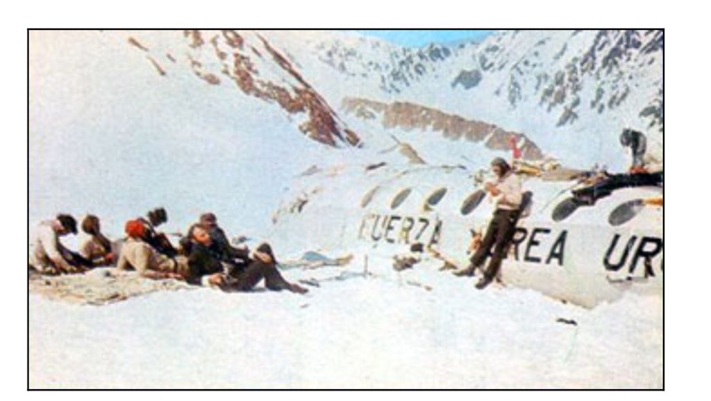 Algodehistoria1's tweet photo. El 22 de diciembre de 1972, tras 72 días, son rescatados 16 supervivientes de un accidente aéreo en Los Andes. https://t.co/2alMaz2G5j
