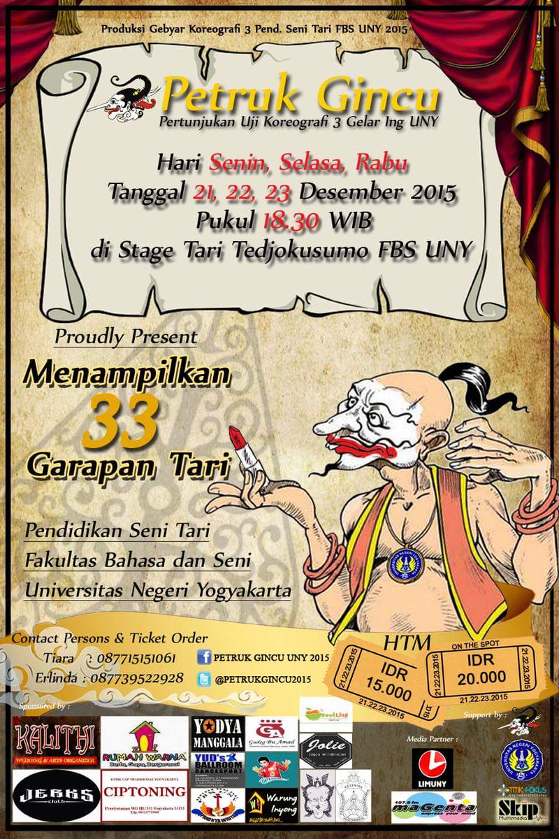 Malam ini hari kedua.... #eventuny jangan sampai ketinggalan