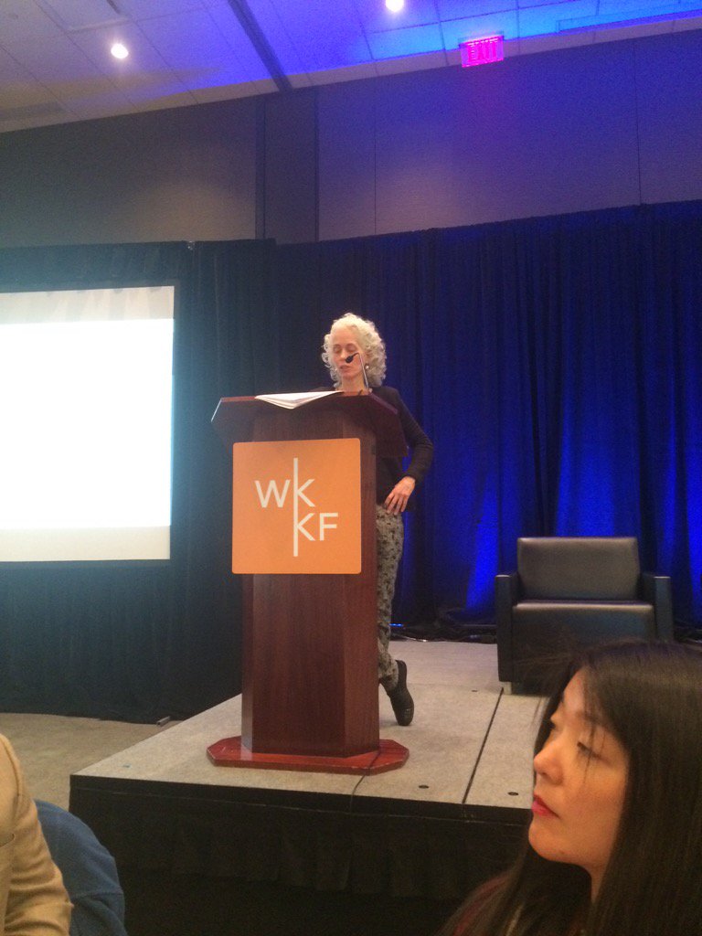AliWebb3's tweet photo. Barbara Ferrer presents @WK_Kellogg_Fdn framework to over 100 ms grantee/partners today in Jackson  ms. https://t.co/GXSJWB3VQa