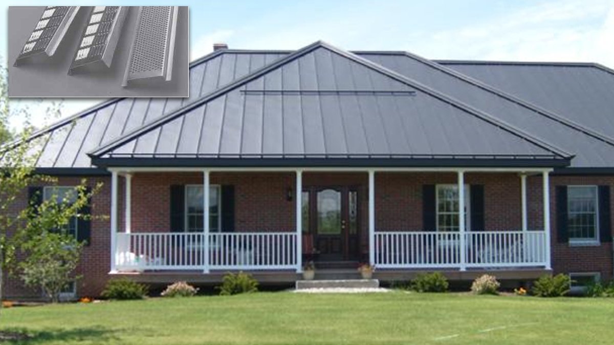 An aluminum soffit strip provides superior #ventilation sfsoc.us/1mvHCyU