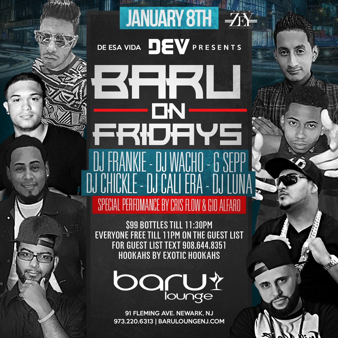 vida_esa's tweet photo. THIS  #FRIDAY JAN 8TH WE START THE NEW YEAR OFF   LADIES 19 + &amp; FELLAS 21+EVERYONE #FREE On The Guestlist Before 11 https://t.co/eBggMNaun3