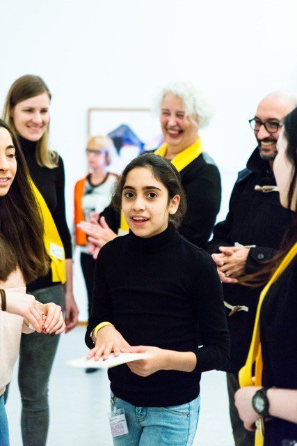 MuseumArnhem's tweet photo. #Kinderdirecteur Tuvana nam als waarnemend directeur deel aan alle activiteiten van @DeWinterspelen https://t.co/PxRSmbAR7X